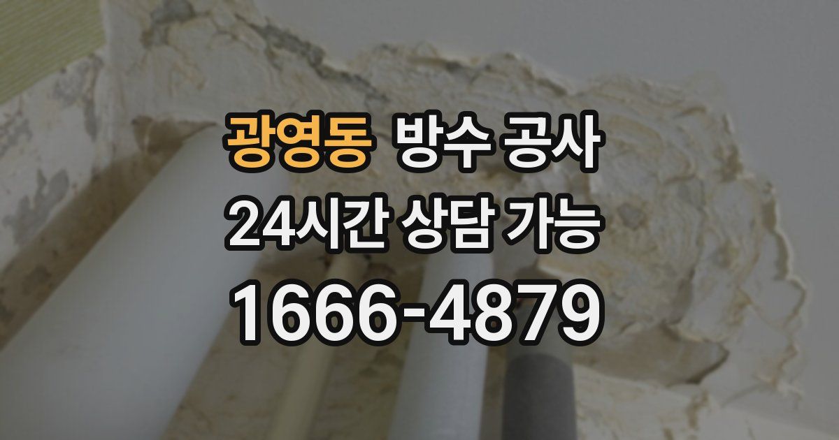 광영동 누수탐지