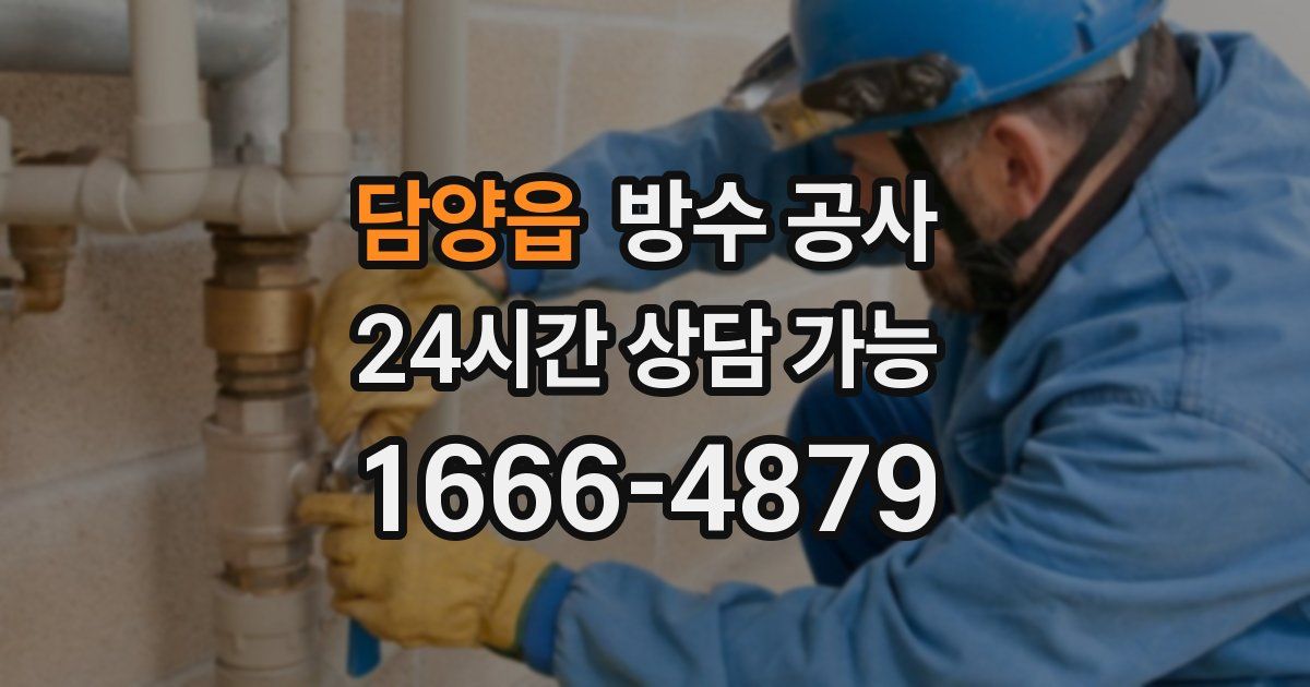 담양읍 누수탐지