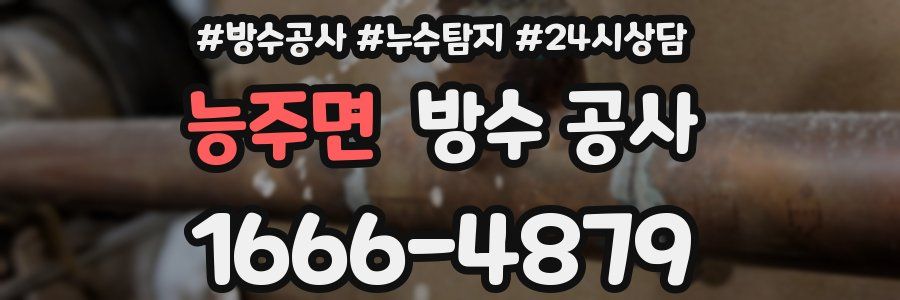 능주면 방수 공사