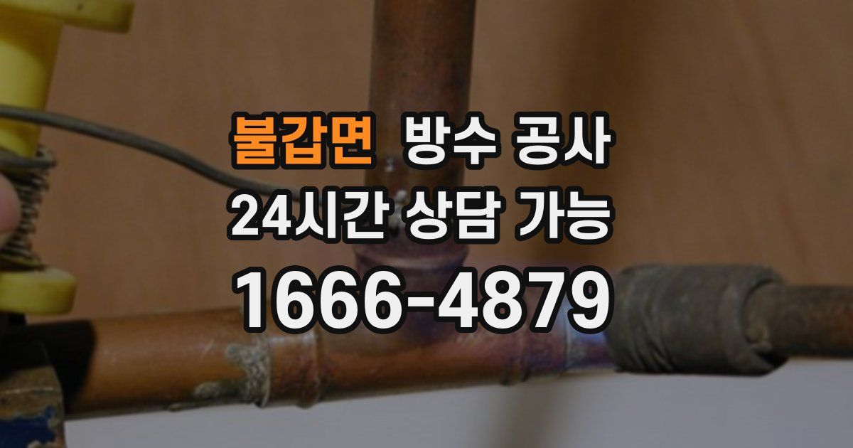 불갑면 누수탐지