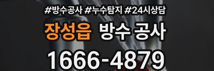 장성읍 방수 공사