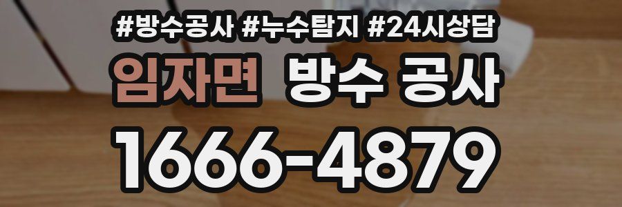 임자면 방수 공사