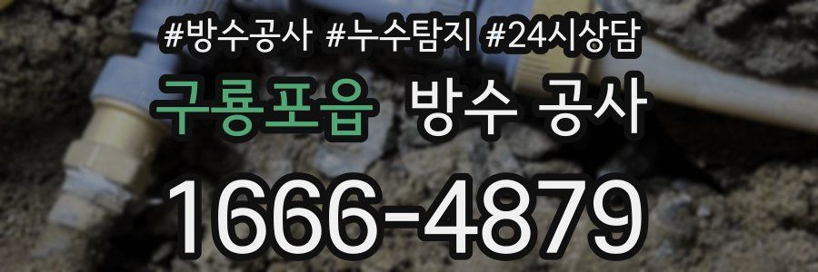 구룡포읍 방수 공사