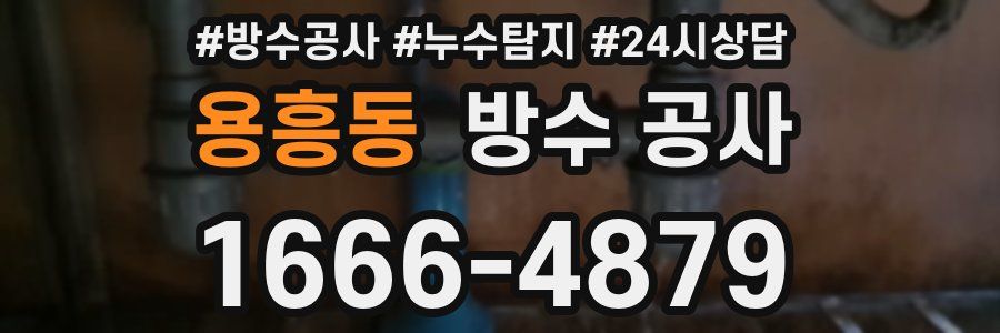 용흥동 방수 공사