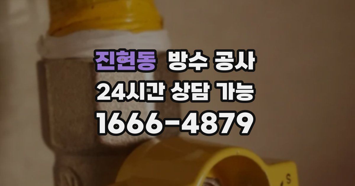 진현동 누수탐지