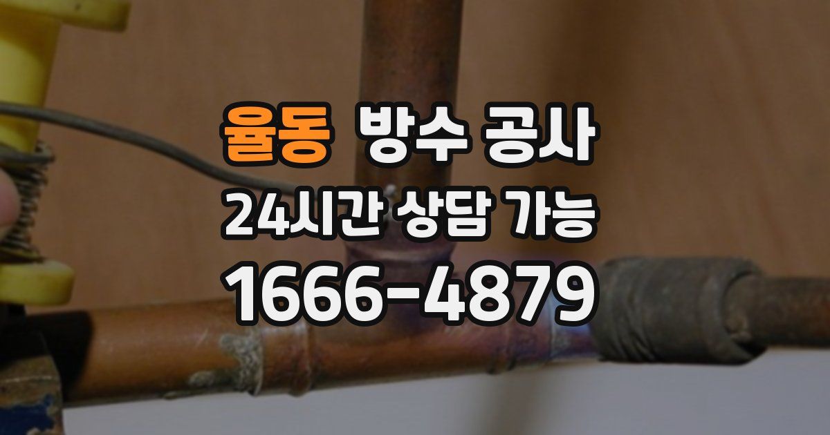 율동 누수탐지