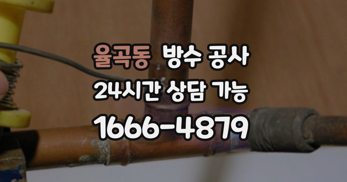 율곡동 누수탐지