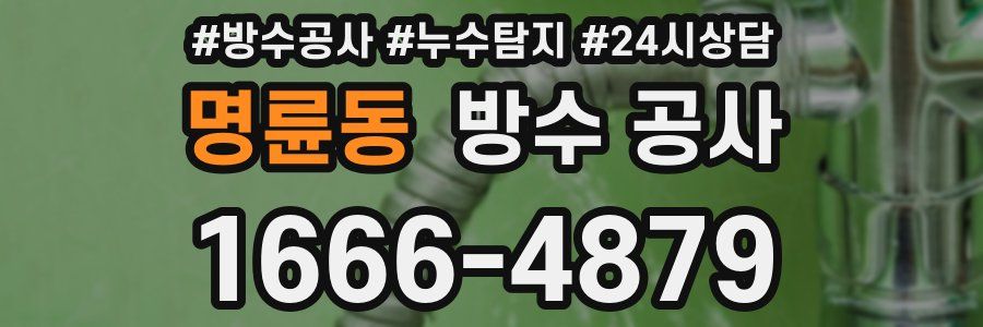 명륜동 방수 공사