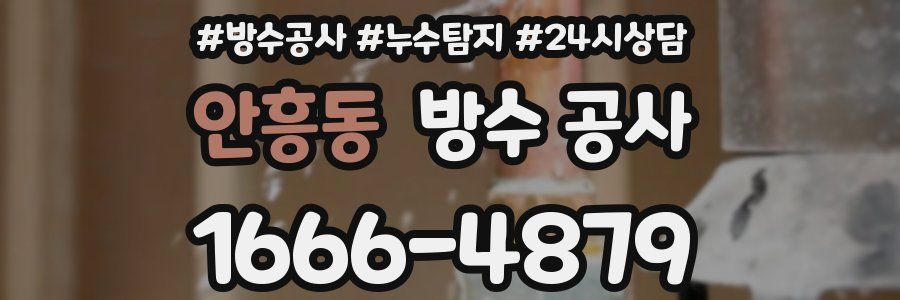 안흥동 방수 공사