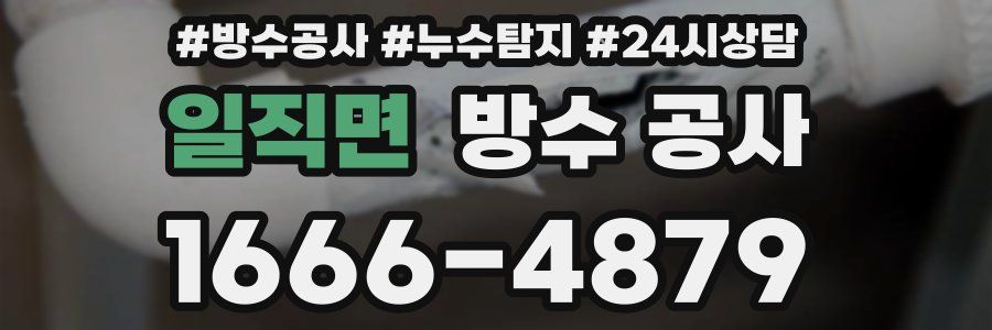 일직면 방수 공사