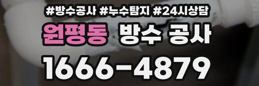 원평동 방수 공사