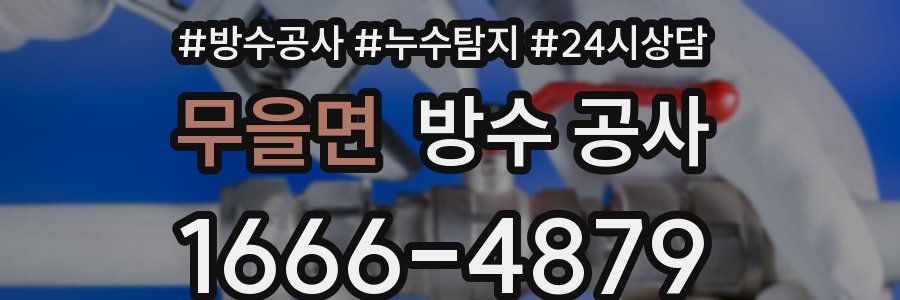 무을면 방수 공사