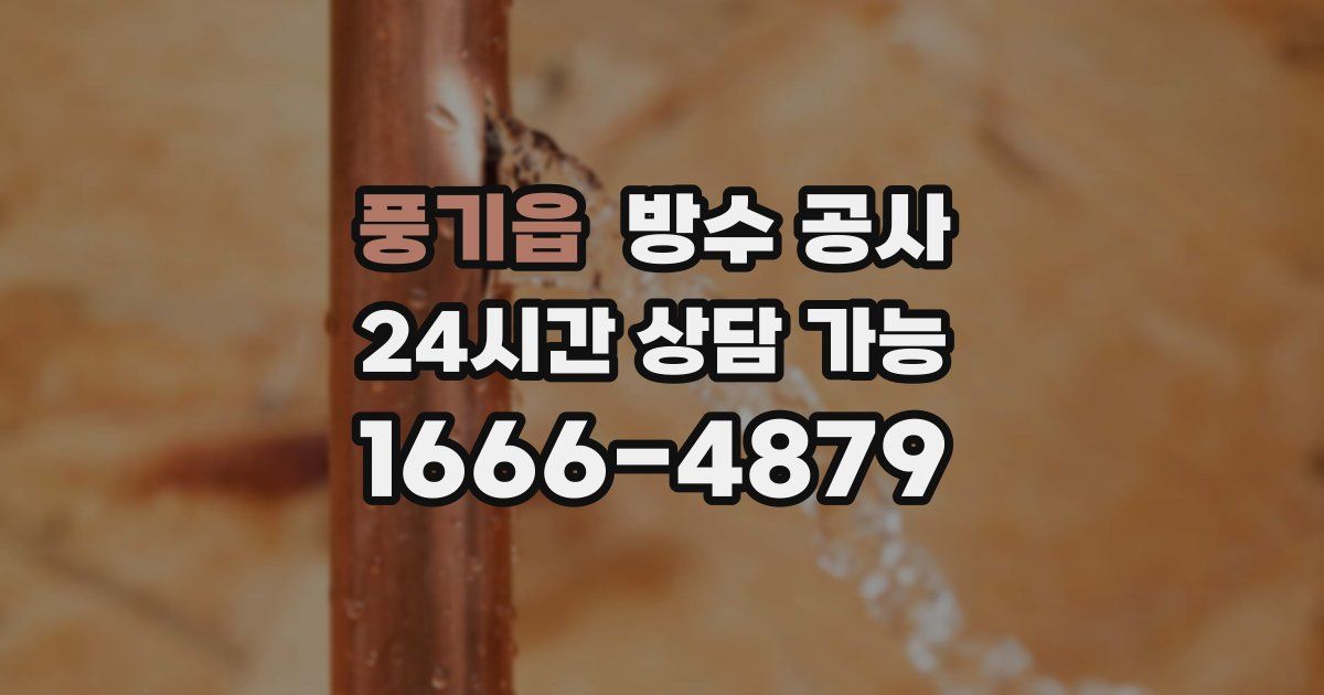 풍기읍 누수탐지