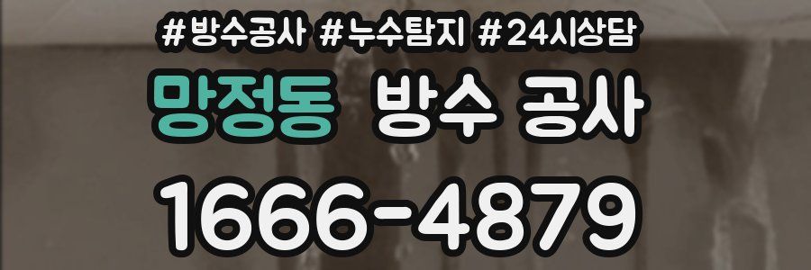 망정동 방수 공사