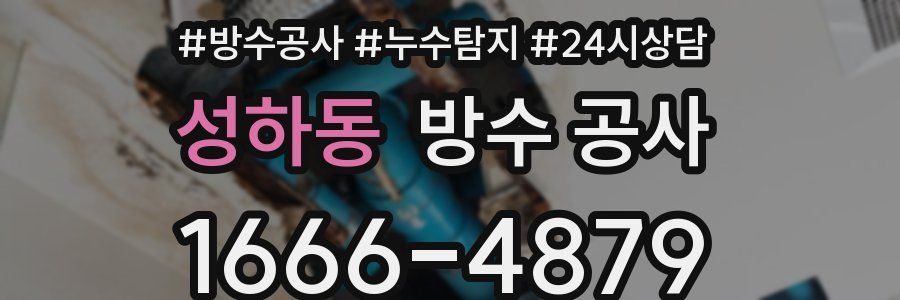 성하동 방수 공사