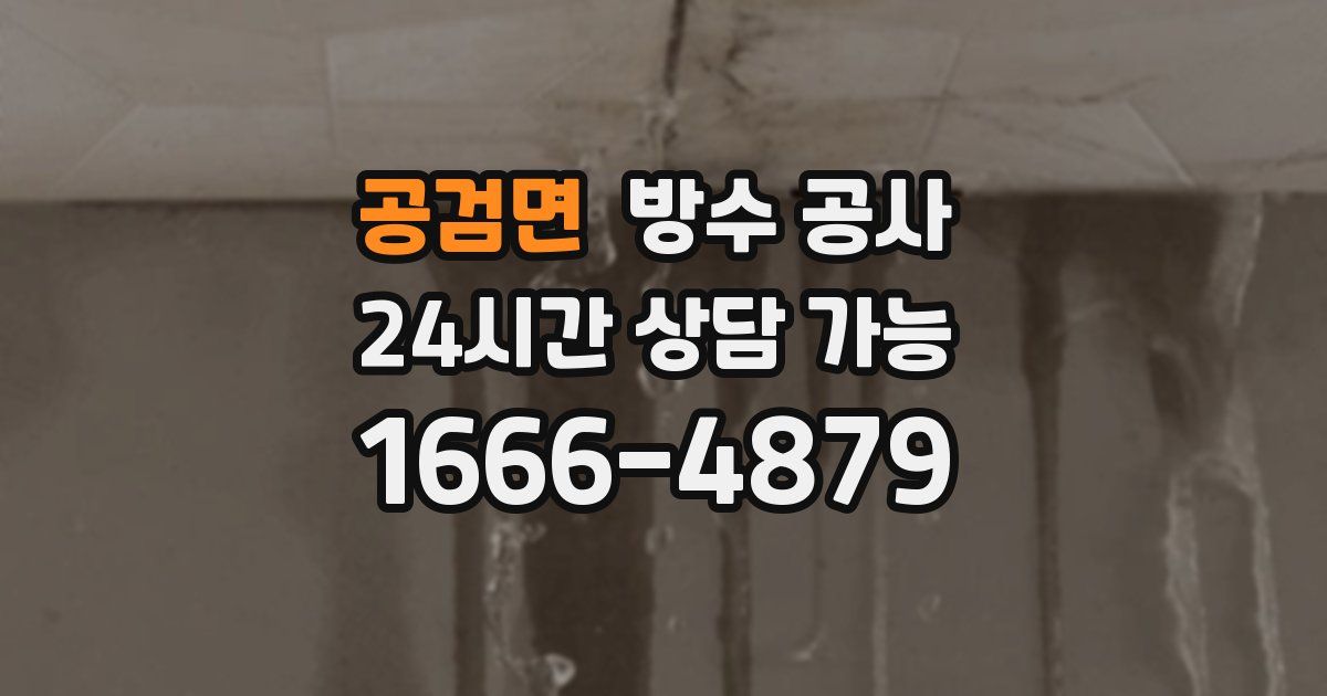 공검면 누수탐지