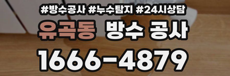 유곡동 방수 공사