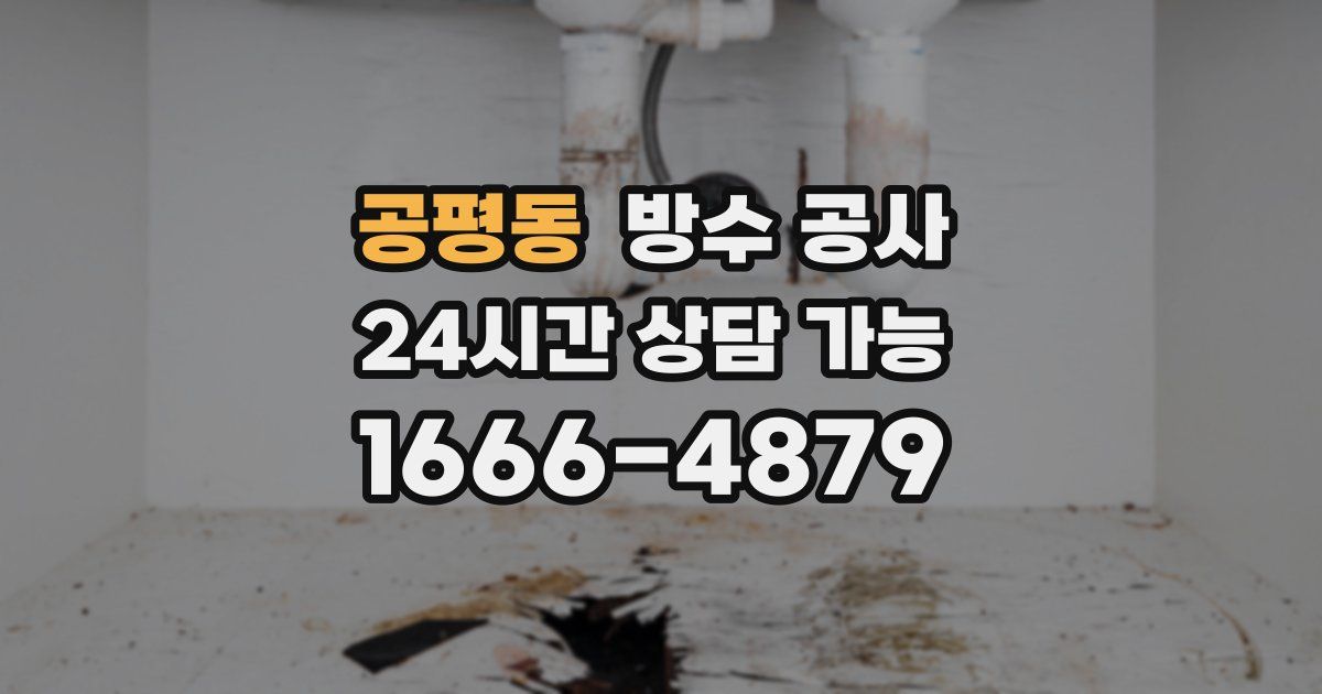 공평동 누수탐지