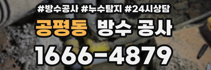 공평동 방수 공사