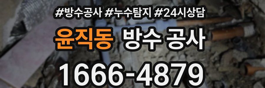 윤직동 방수 공사