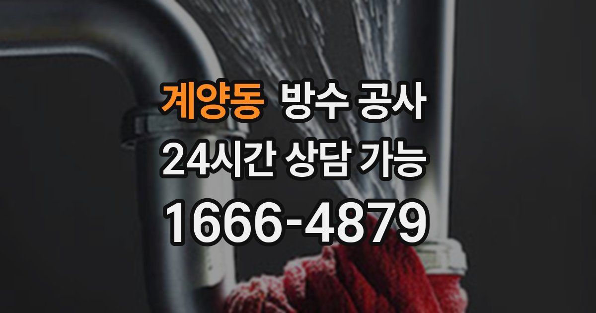 계양동 누수탐지