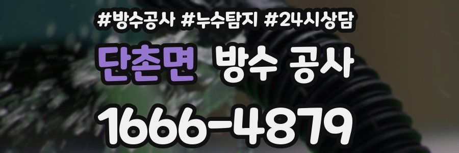 단촌면 방수 공사