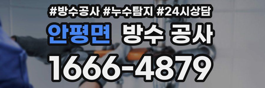 안평면 방수 공사