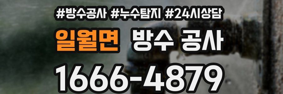 일월면 방수 공사