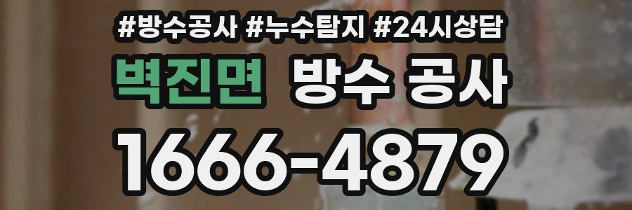 벽진면 방수 공사