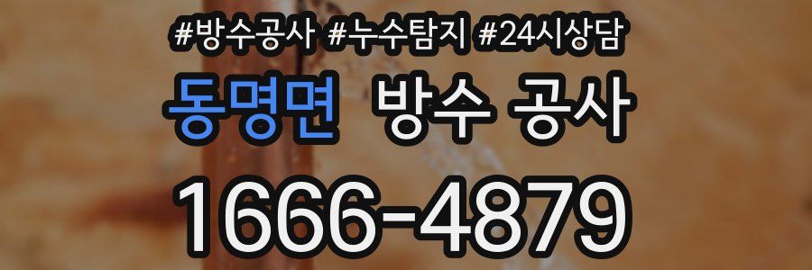 동명면 방수 공사