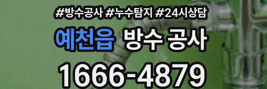 예천읍 방수 공사