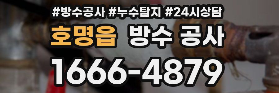 호명읍 방수 공사