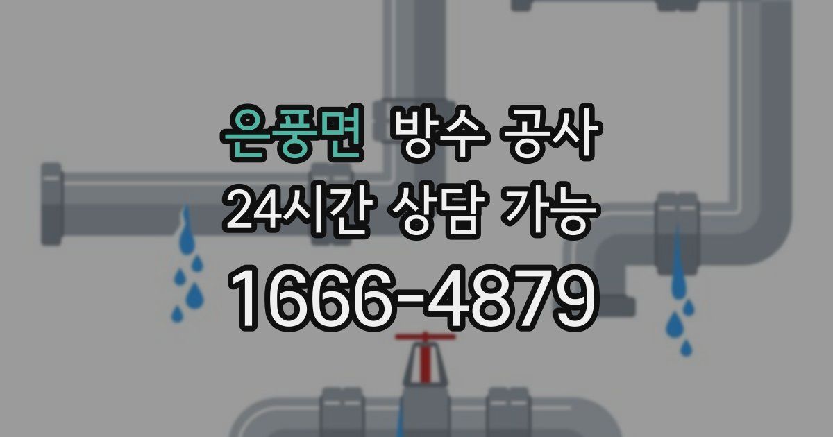 은풍면 누수탐지