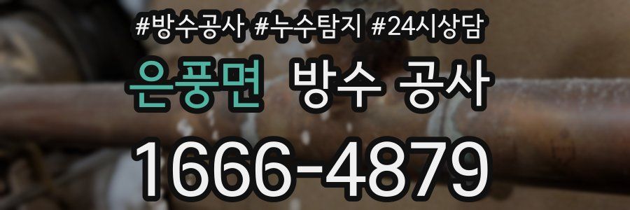 은풍면 방수 공사