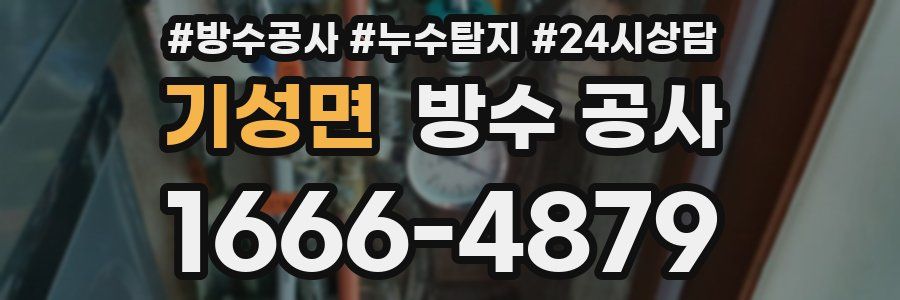 기성면 방수 공사