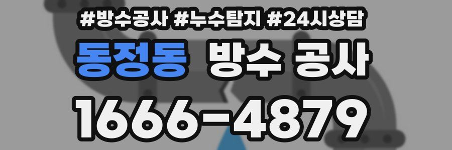 동정동 방수 공사