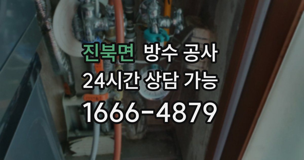 진북면 누수탐지