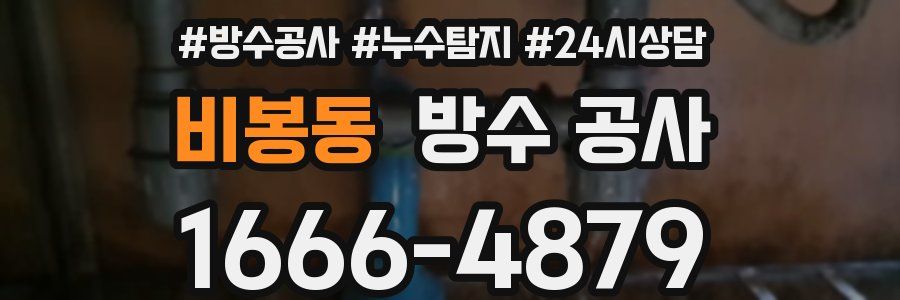 비봉동 방수 공사