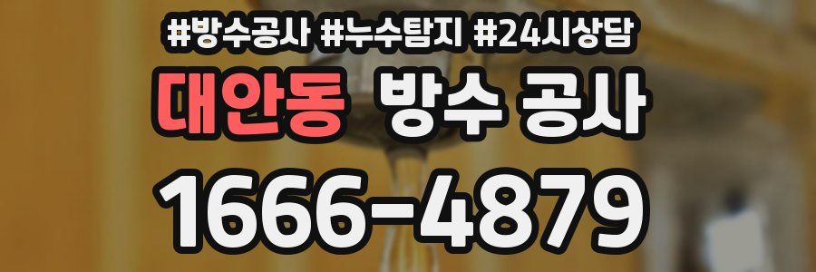 대안동 방수 공사