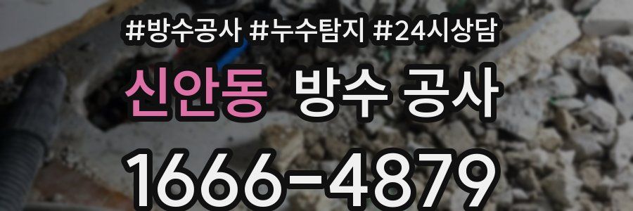 신안동 방수 공사