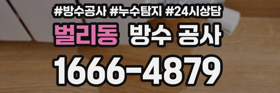 벌리동 방수 공사