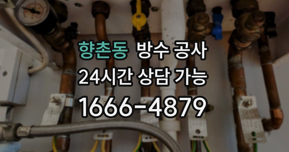 향촌동 누수탐지