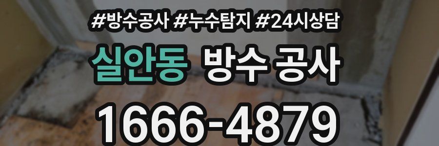 실안동 방수 공사