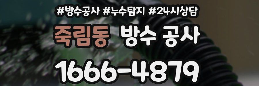 죽림동 방수 공사