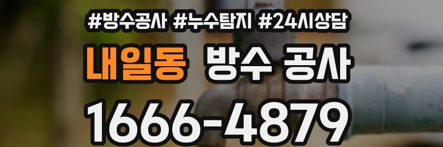 내일동 방수 공사