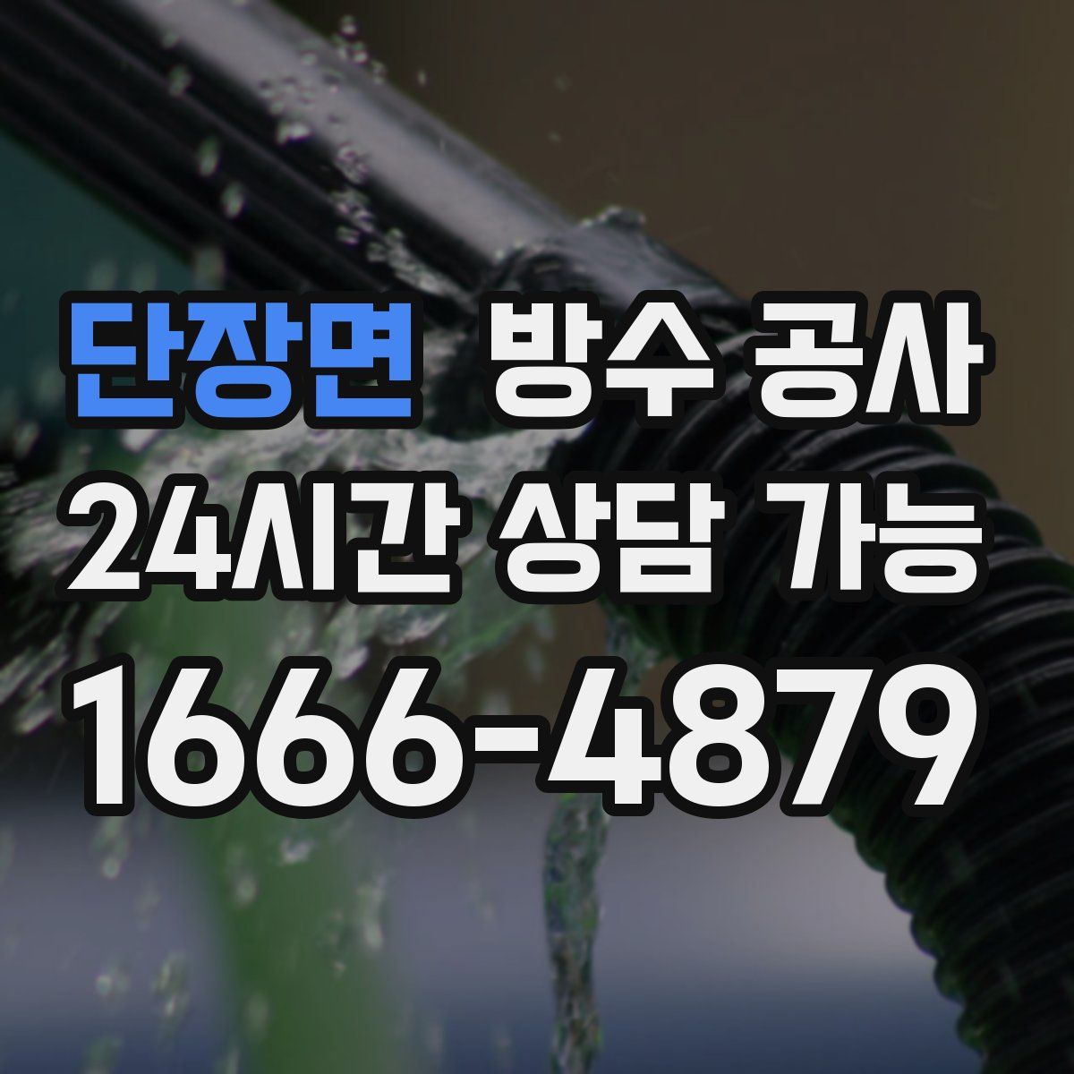 단장면 방수