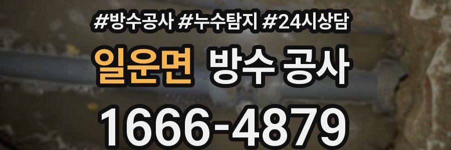 일운면 방수 공사