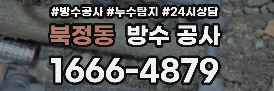 북정동 방수 공사