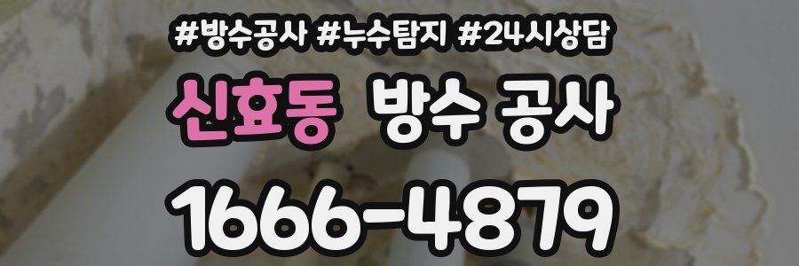 신효동 방수 공사