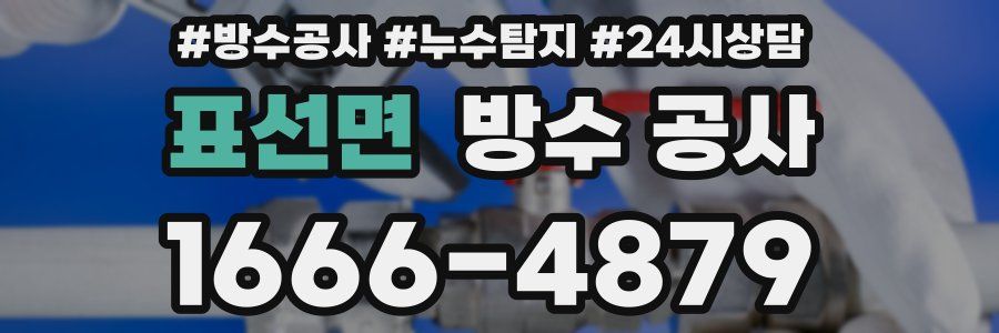 표선면 방수 공사